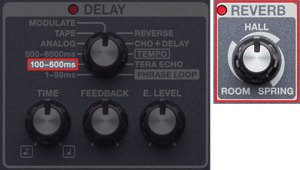 ME-80 Delay and Reverb