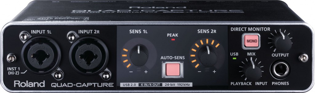 Roland Quad-Capture USB Audio Interface