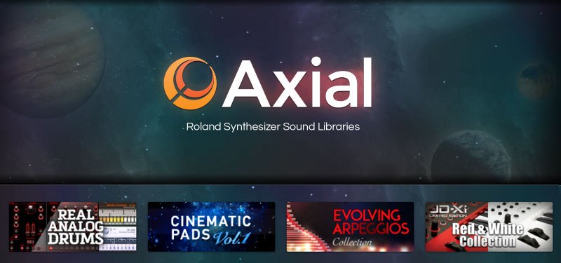 Axial Roland Synthesizer Sound Libraries