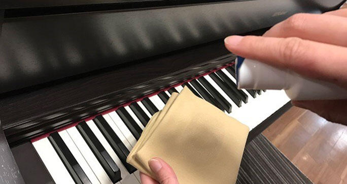 >知っておきたい!電子ピアノのお手入れ