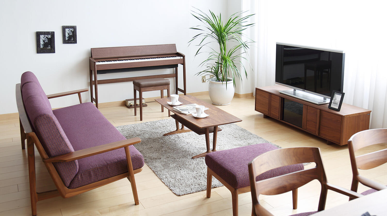 お部屋に合う電子ピアノのデザインとカラーの選び方