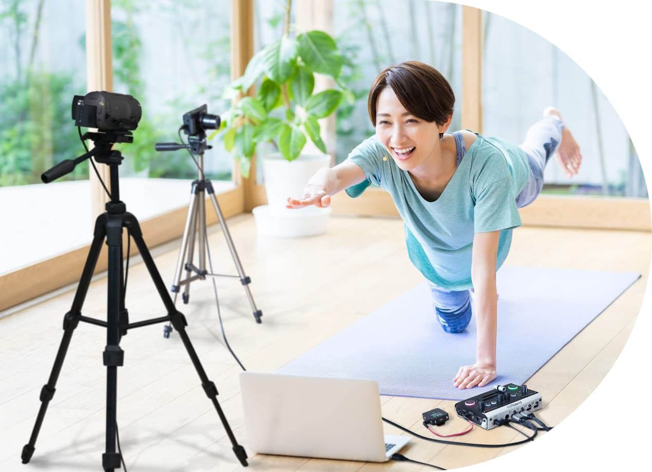 Zoomオンライン講座はスイッチャー導入が成功の鍵｜ローランド